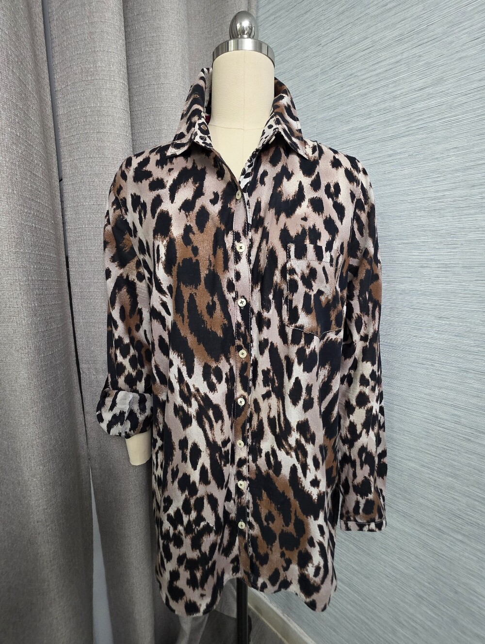 Gerry Weber Leopard-print Button Down Top